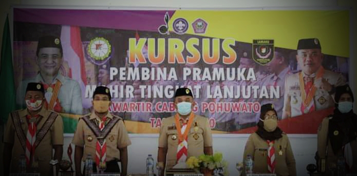 Kwarcab Pohuwato Laksanakan Kursus Pembina Pramuka Mahir Tingkat Lanjutan