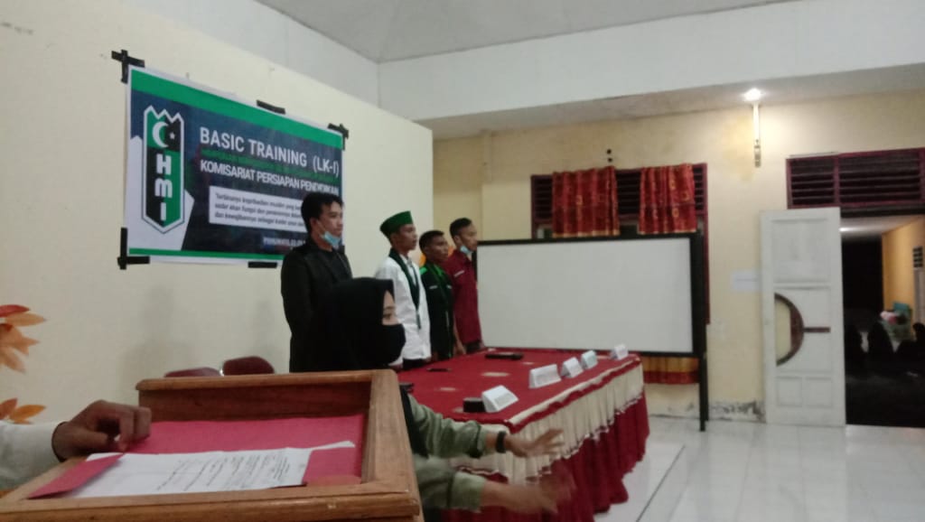 Ciptakan Kader Kritis Inovatif, HMI Komisariat Persiapan Pendidikan Gelar Basic Training (LK-1)