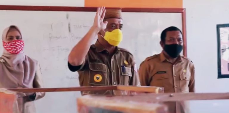 Laksanakan Monitoring Belajar Tatap Muka, Bupati Syarif Ungkap Ini