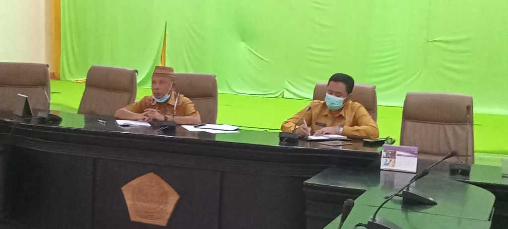 Wabup Amin Haras Ikuti Rakornas Pengendalian Inflasi Tahun 2020