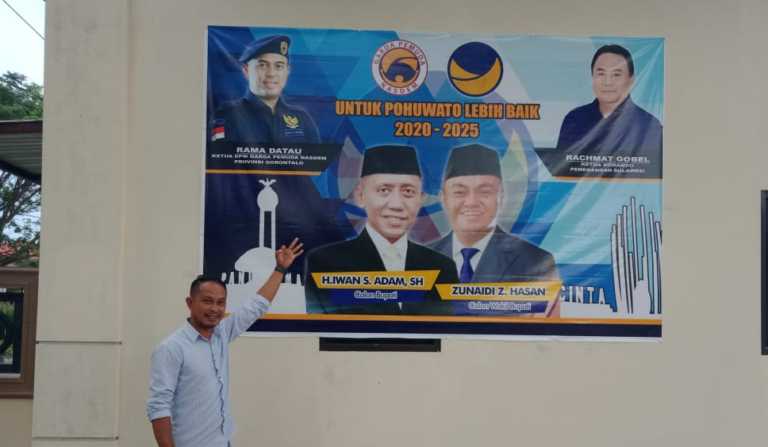 Satu Komando, Garda Pemuda Nasdem Pohuwato Siap Menangkan Ber-IMAN