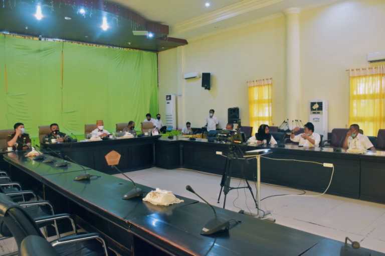 Rakor Bersama Menkopolhukam Wabup Amin Haras, Subtansi UU Cipta Kerja Berpihak pada Masyarakat