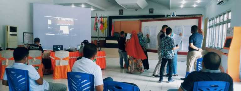 Wujud Keterbukaan Informasi, KPU Pohuwato Ikuti Uji Coba Rekapitulasi Secara Elektronik
