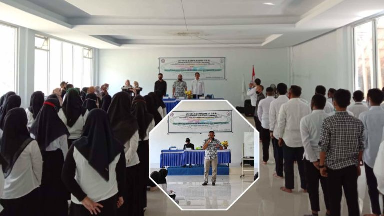 Foperma UNIPO Kp. Boalemo Tancap Gas Gelar Latihan Kader Dasar, Ini Harapan Warek 3