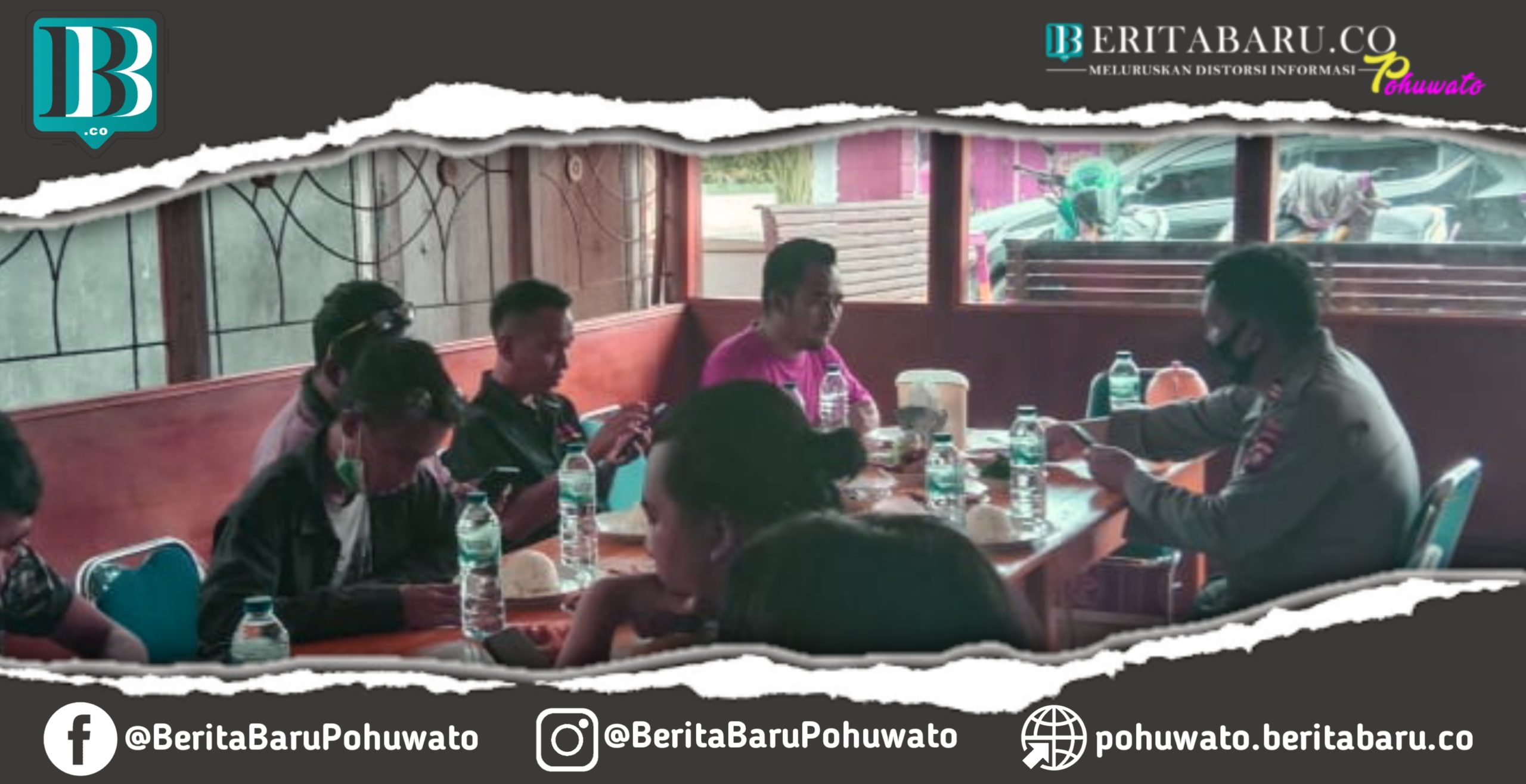 Peringati HUT Humas Polri ke-69,Polres Pohuwato Tingkatkan Kemitraan Bersama Jurnalis