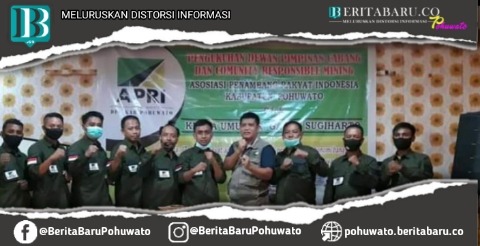 Spirit Transformatif Limonu Hippy Gantikan Yopin Sukoli Jadi Ketum DPC APRI Pohuwato, Ini Pesan Yopin