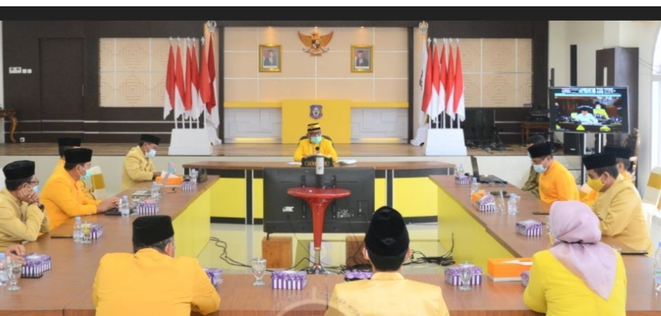HUT Ke-20 Provinsi Gorontalo, Gubernur Rusli Evaluasi Kinerja Jajaran Pemrov