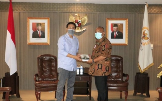 Perjuangkan Dana PEN Gorontalo, Gubernur Rusli Temui Wakil Ketua DPR RI