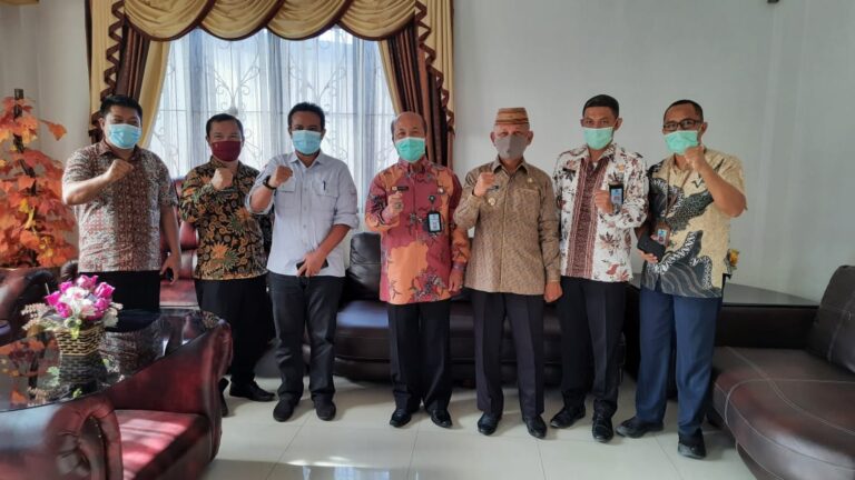 Wabup Amin Haras Terima Kunjungan Kakanwil Kemenkumham Provinsi Gorontalo