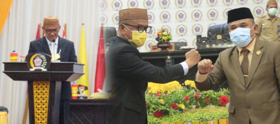 Mengharukan! Pamitan Dihadapan Anggota DPRD, Bupati Syarif Mohon Maaf