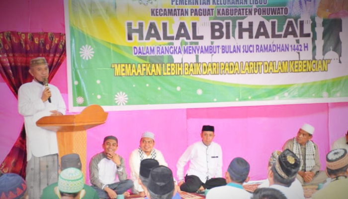 Sambut Ramadhan, Bupati Saipul Halal Bi Halal Bersama Warga Kelurahan Libuo