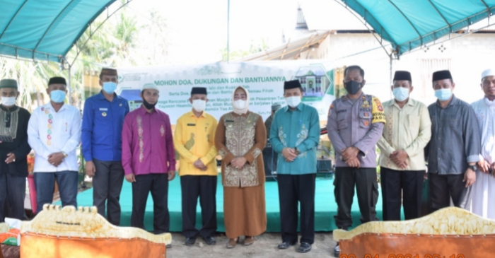 Suharsi Resmikan Pembangunan Masjid dan Pondok Tahfidz Yayasan Haamilul Qur'an di Paguat