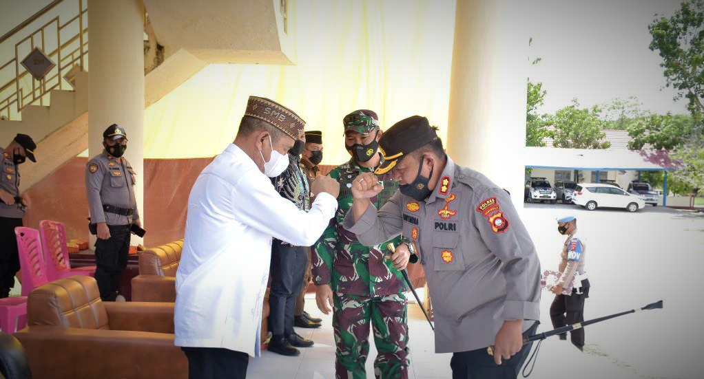 Cegah Gangguan Kamtibmas Jelang Paskah, Forkopimda Pohuwato Laksanakan Apel Siaga