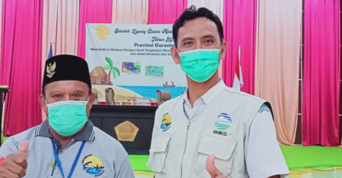 Nelayan Pohuwato Apresiasi Sekolah Lapang Cuaca Nelayan oleh BMKG Gorontalo