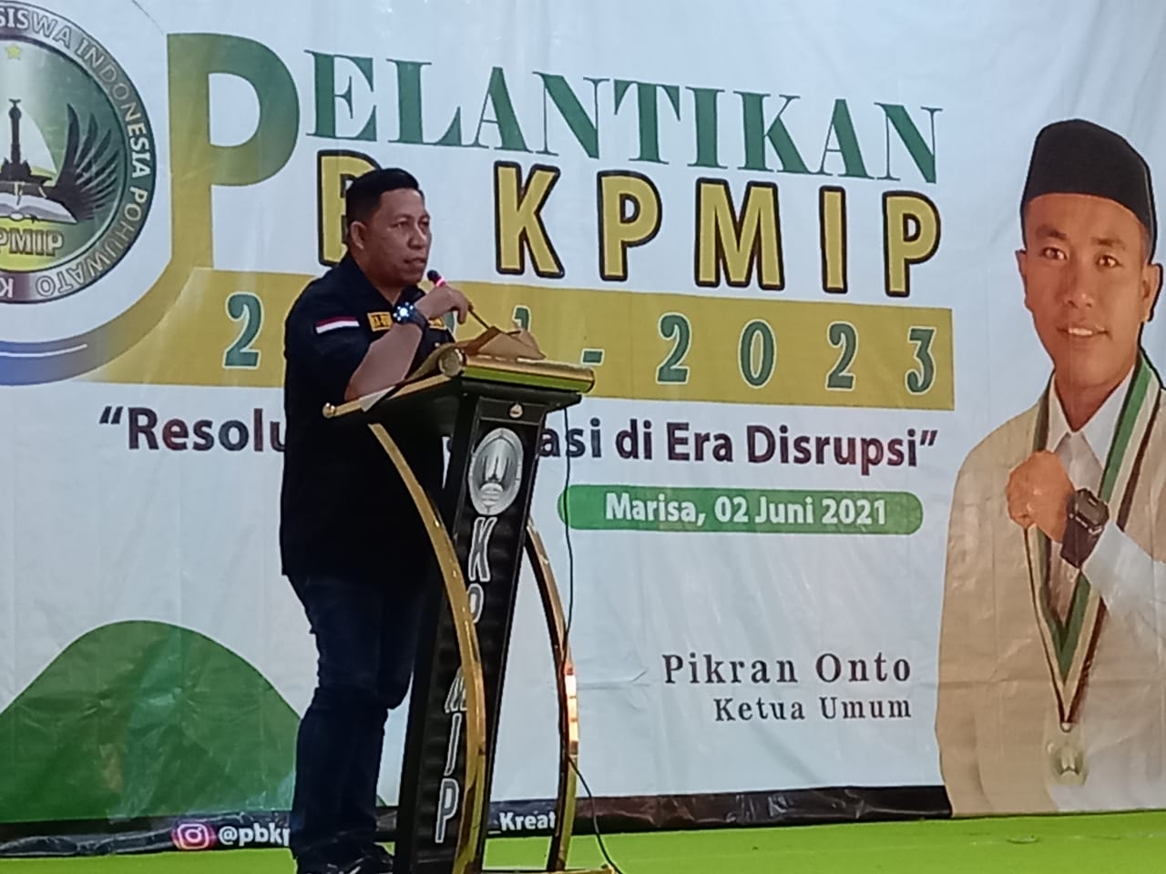 Hadiri Pelantikan PB KPMIP,  Al'Amin Dorong Pengurus Baru Bentuk Wadah Pengkajian