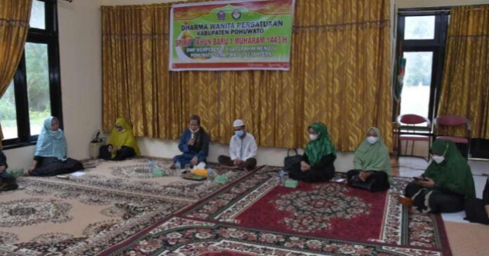 Sambut 1 Muharram 1443H Dharma Wanita Persatuan Pohuwato Gelar Silaturahmi