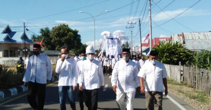 Ikuti Proses Pemakaman Almarhum Agus Kadji, Bupati Saipul: Almarhum Satu Tokoh Pemekaran Pohuwato