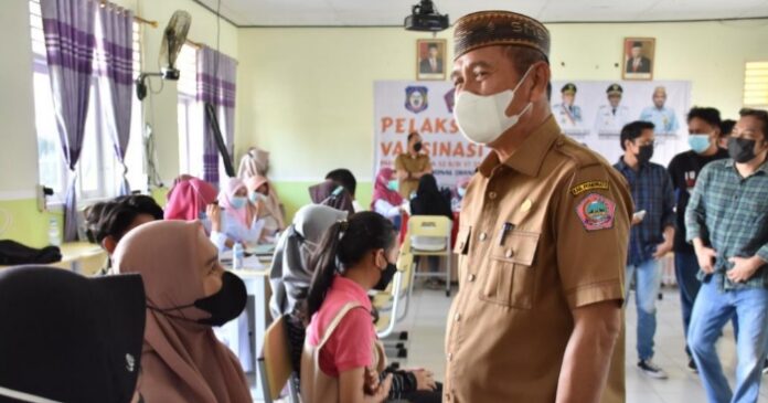 Vaksinasi Bagi Anak Sekolah Mulai Dilakukan di Pohuwato