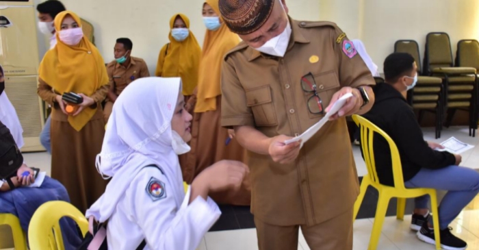 Bupati Saipul Apresiasi Gelaran Vaksinasi Oleh PPO Gorontalo