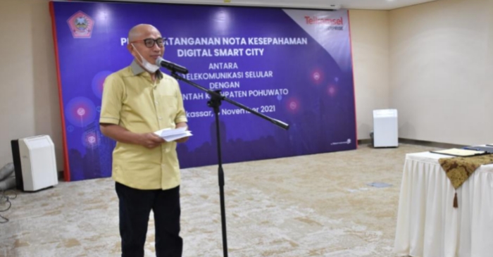 Pemda Pohuwato dan PT. Telekomunikasi Jalin Kerjasama Digital Smart City