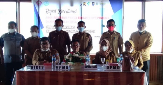 Lewat Rapat Kordinasi Asosiasi SPAMS Panua Pohuwato Bersama OPD Pembina dan Pemerintah Desa Optimalkan Program Kerja