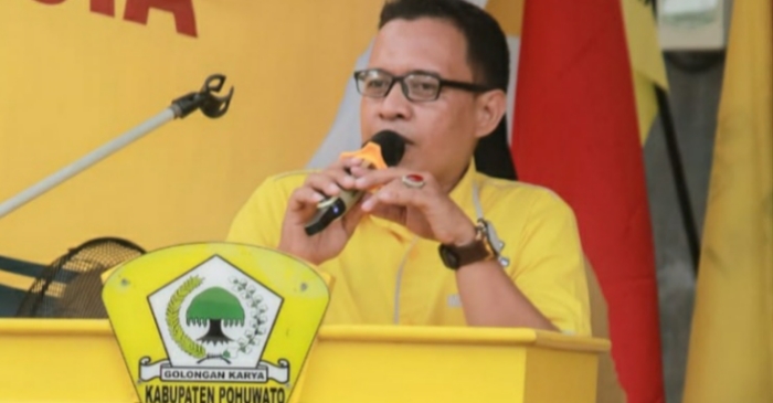 Terpilih Jadi Ketua PK Golkar Paguat, Ibas Siap Kembalikan Kejayaan Golkar di Paguat