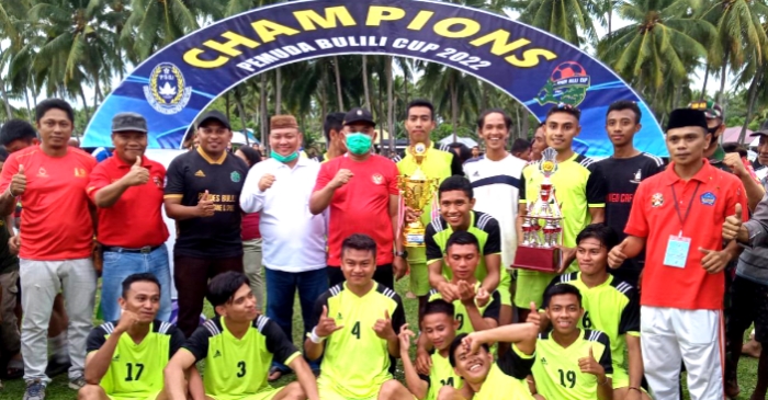 Ketua Askab Nasir Giasi Apresiasi Turnamen Sepak Bola Pemuda Bulili Cup 2022