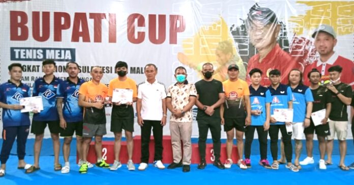 Tutup Bupati Cup Tenis Meja, Nasir Giasi Harap Jadi Agenda Tahunan