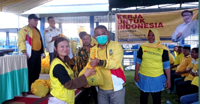 Jadi Ketua PK Golkar Randangan, Amran Siap Pertahankan Kursi di Parlemen