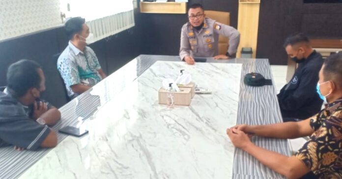 Pertanyakan Proses Hukum Investasi Bodong, AMPSKD Datangi Kapolres Pohuwato