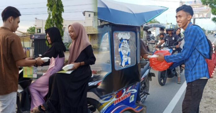 Mahasiswa Fisip Unipo Gelar Bagi Takzil dan Bukber, Ini Harapan Dekan Iskandar Ibrahim