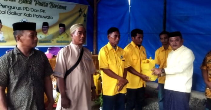 Silaturahmi Bersama PD, Nasir Giasi Harap Kader Golkar Hingga Tingkat Desa Solid