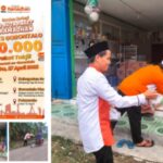 PKS Pohuwato Laksanakan Tebar 1.000 Paket Ta'jil Dor To Dor ke Masyarakat