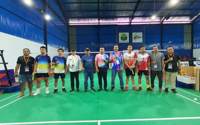 Buka Turnamen Badminton Ar-Rumi Cup, Ketua Nasir Apresiasi Rudiyanto Katili dan Harmonis