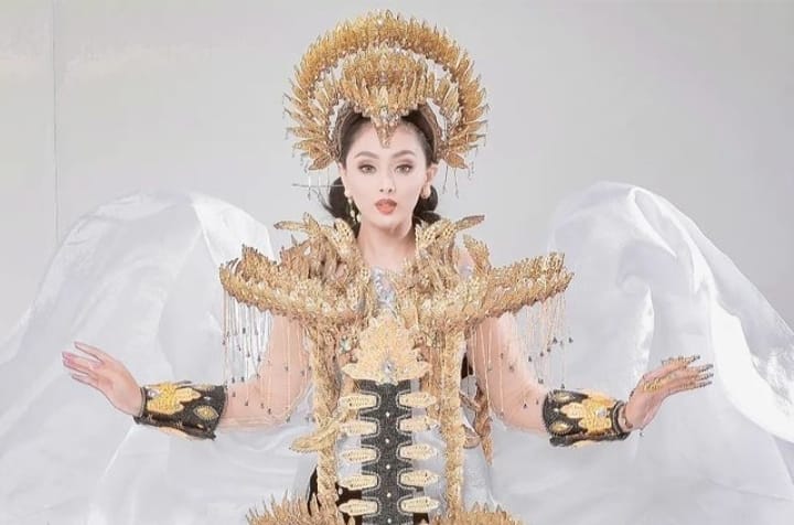 Cantiknya Puteri Indonesia Gorontalo 2022 Gunakan Pakaian Putri Tuju Depa