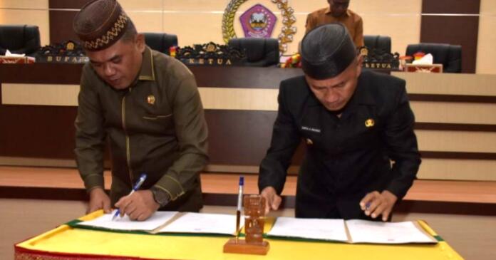 LKPD Pemkab tahun 2021 Disetujui Bersama DPRD Pohuwato