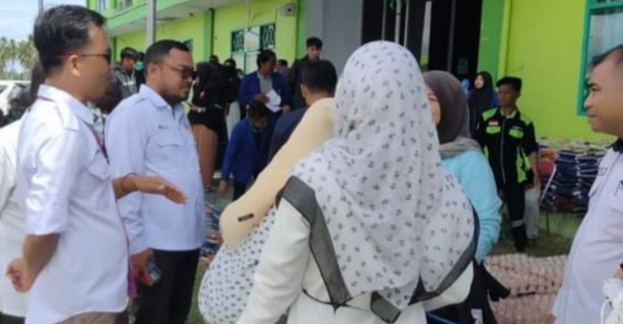 Tekan Inflasi, Dinas Pangan Provinsi Gorontalo Gandeng FPIP Unipo Gelar Pasar Pangan Murah