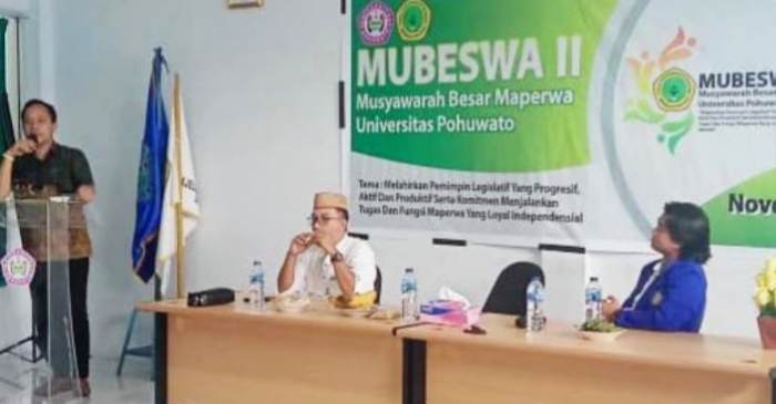Buka Mubes Maperwa Unipo ke-II, Rektor Jorry Harap Tingkatkan Kinerja Fungsi Kontrol