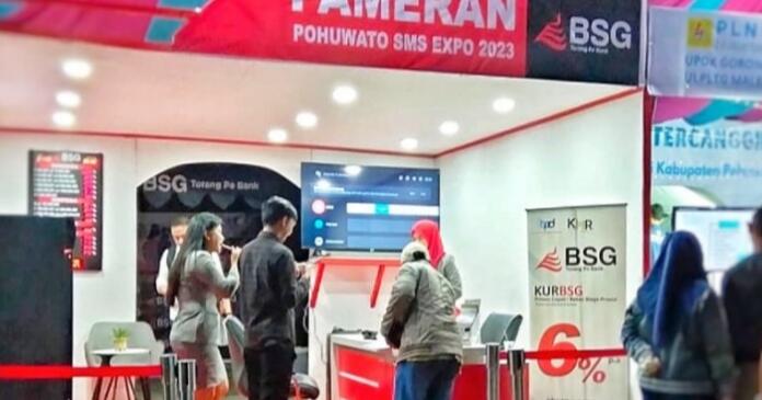 Bank BSG Cabang Marisa Ambil Bagian Dalam Pameran 'Pohuwato Expo 2023'