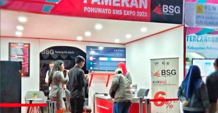Bank BSG Cabang Marisa Ambil Bagian Dalam Pameran 'Pohuwato Expo 2023'