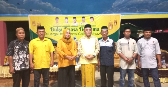 Lewat Bukber di Popayato, Nasir Imbau Kader Golkar Komitmen Kawal Konstituen