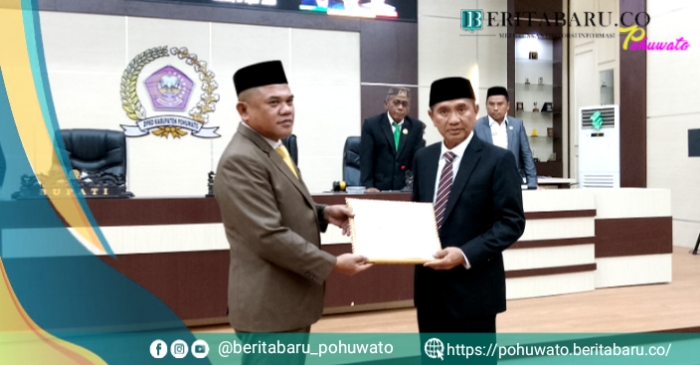 DPRD Gelar Paripurna LKPJ Pemda Pohuwato tahun 2022