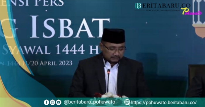 Pemerintah Tetapkan 1 Syawal 1444 Hijriah Jatuh pada Sabtu 22 April 2023