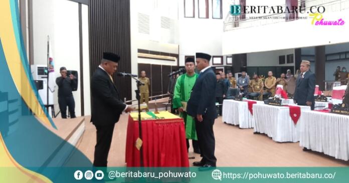 Lantik PAW Anggota DPRD, Nasir Giasi Ucapkan Selamat kepada Mantri Afif