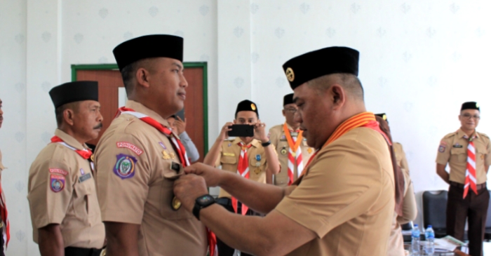 Cintai Pramuka, Dandim 1313/Pohuwato Dilantik Jadi Mabisa Wira Kartika