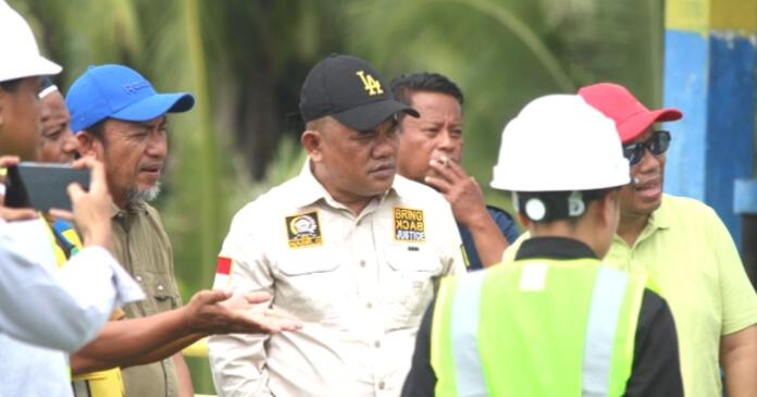 Lewat Reses, DPRD Pohuwato Tinjau Pekerjaan Rehabilitasi Bendungan dan Irigasi Taluduyunu