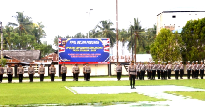 Polres Pohuwato Kembali Gelar Operasi Kepolisian Patuh Otanaha 2023