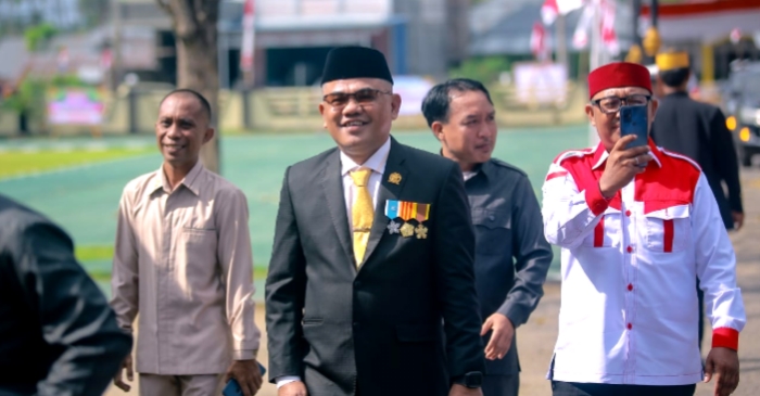 HUT RI ke-78, Ketua DPRD Nasir Giasi Ajak Masyarakat Tanamkan Jiwa Patriotisme Bangun Daerah