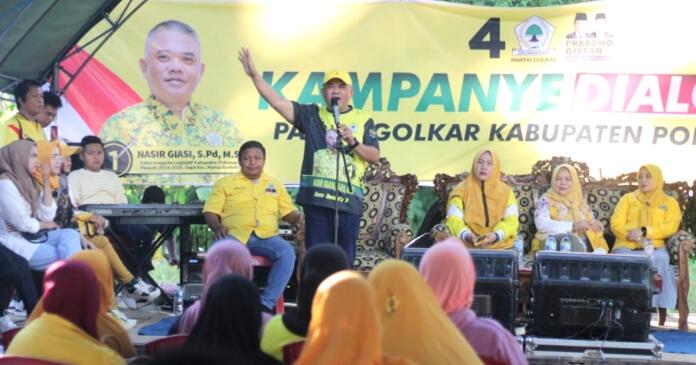 Nasir Giasi Mempertegas Golkar Pohuwato Tetap Komitmen Dukung Pemerintahan Saipul-Suharsi