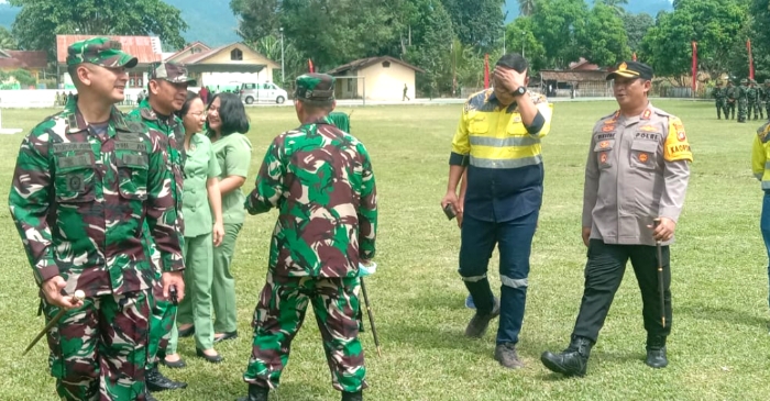 Hadiri Penutupan TMMD ke-119 Kodim 1313/Pohuwato, Kapolres Winarno : Alhamdulillah Sinergi TNI/Polri Tetap Terjaga